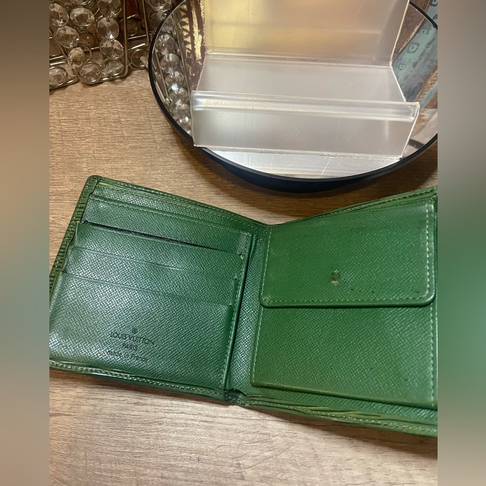 Vintage Louis Vuitton Wallet Green - Picture 9 of 9